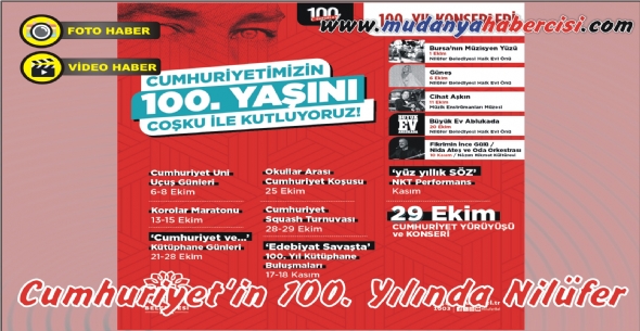 Cumhuriyet’in 100. Yılında Nilüfer